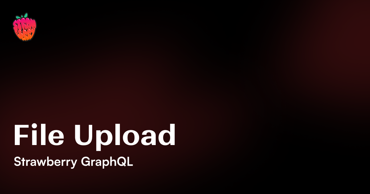 upload file in graphql